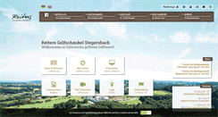 Desktop Screenshot of golfschaukel.at